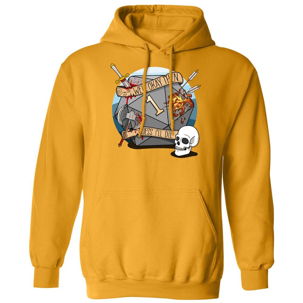 Classic Unisex Hoodie - ECDRNKPV - Gold - 12