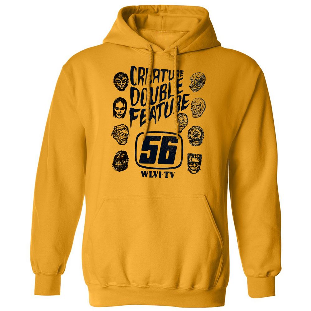 Classic Unisex Hoodie - 57B9XREZ - Gold - 12