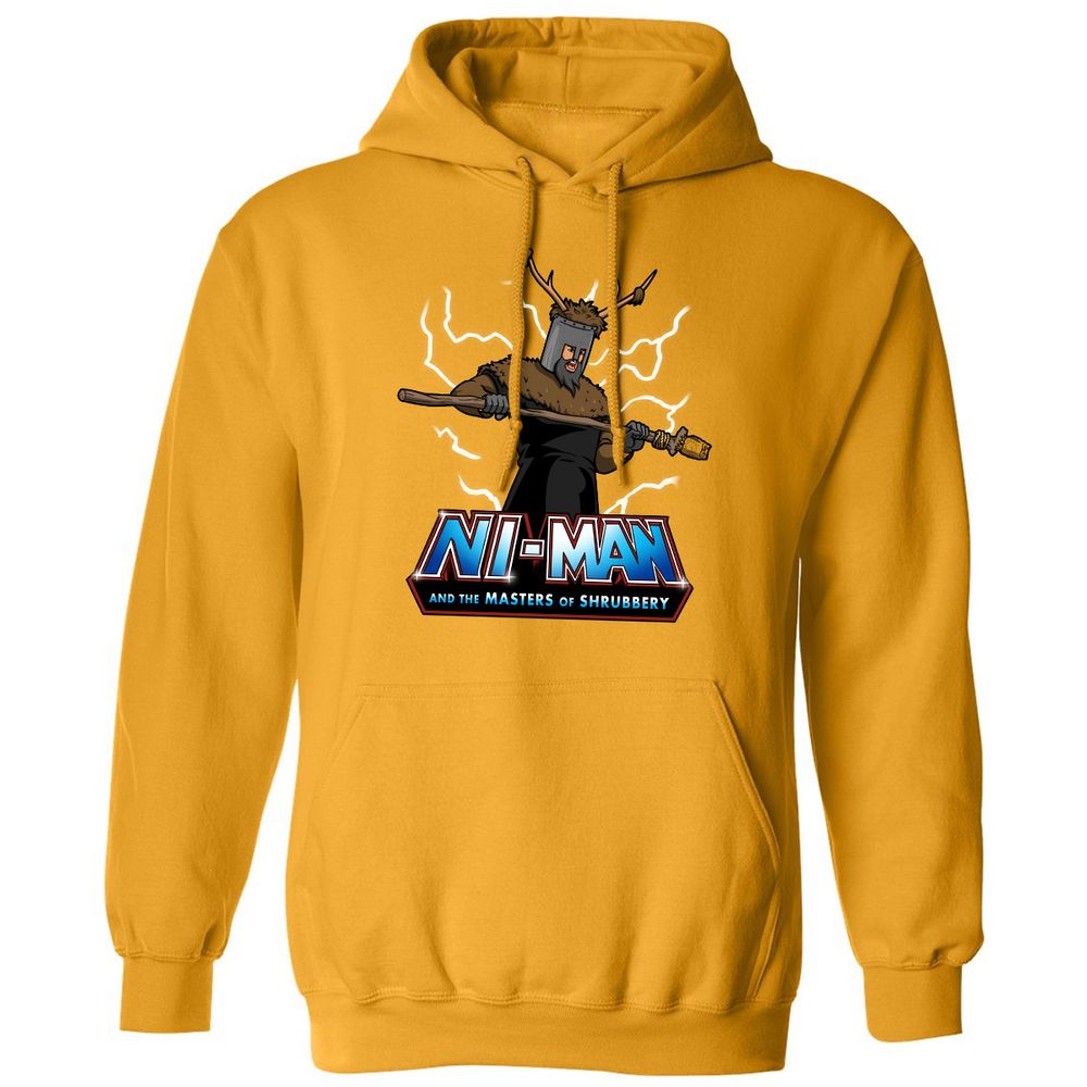 Classic Unisex Hoodie - QUSNHMHQ - Gold - 12