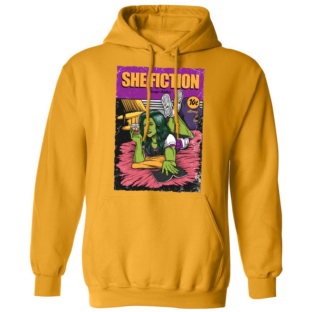 Classic Unisex Hoodie - 9QYDM1SF - Gold - 12