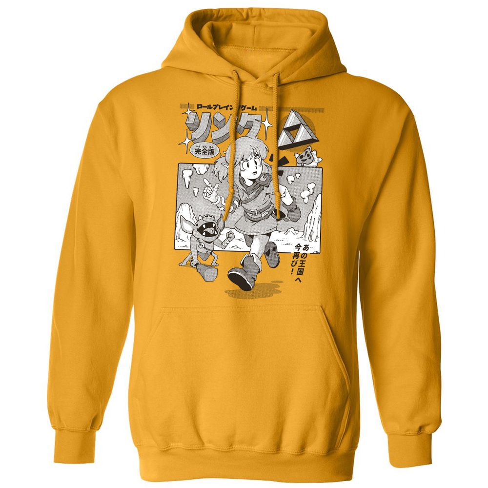 Classic Unisex Hoodie - P96DW1JL - Gold - 12