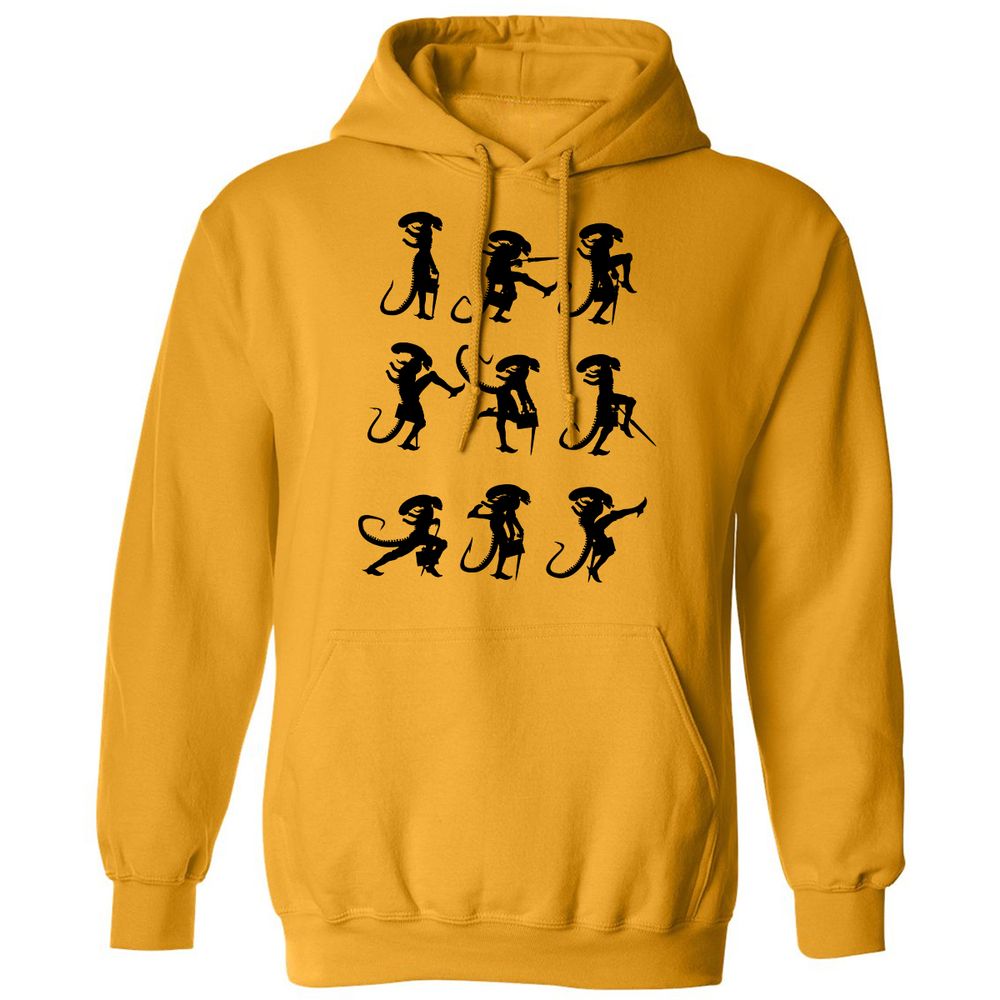 Classic Unisex Hoodie - ZJY3SSJY - Gold - 12