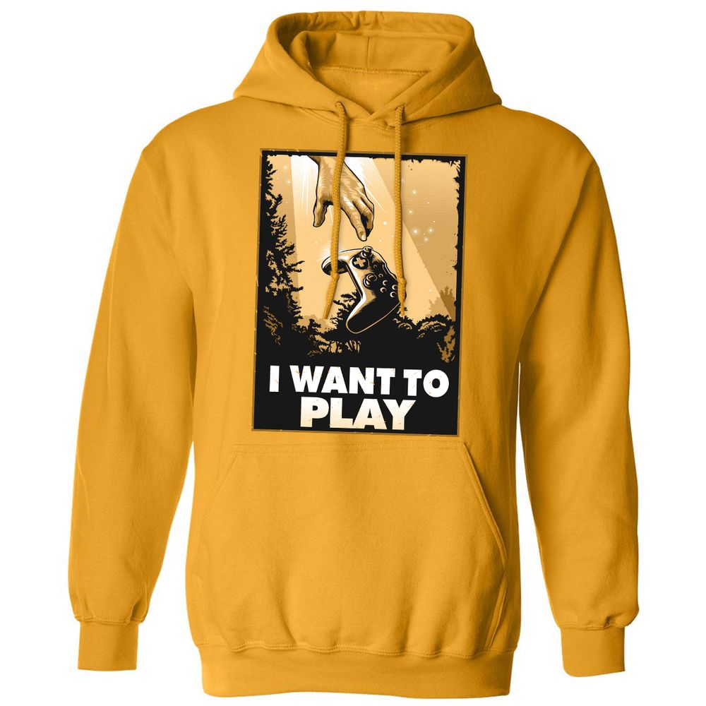 Classic Unisex Hoodie - S5AY2VWN - Gold - 12