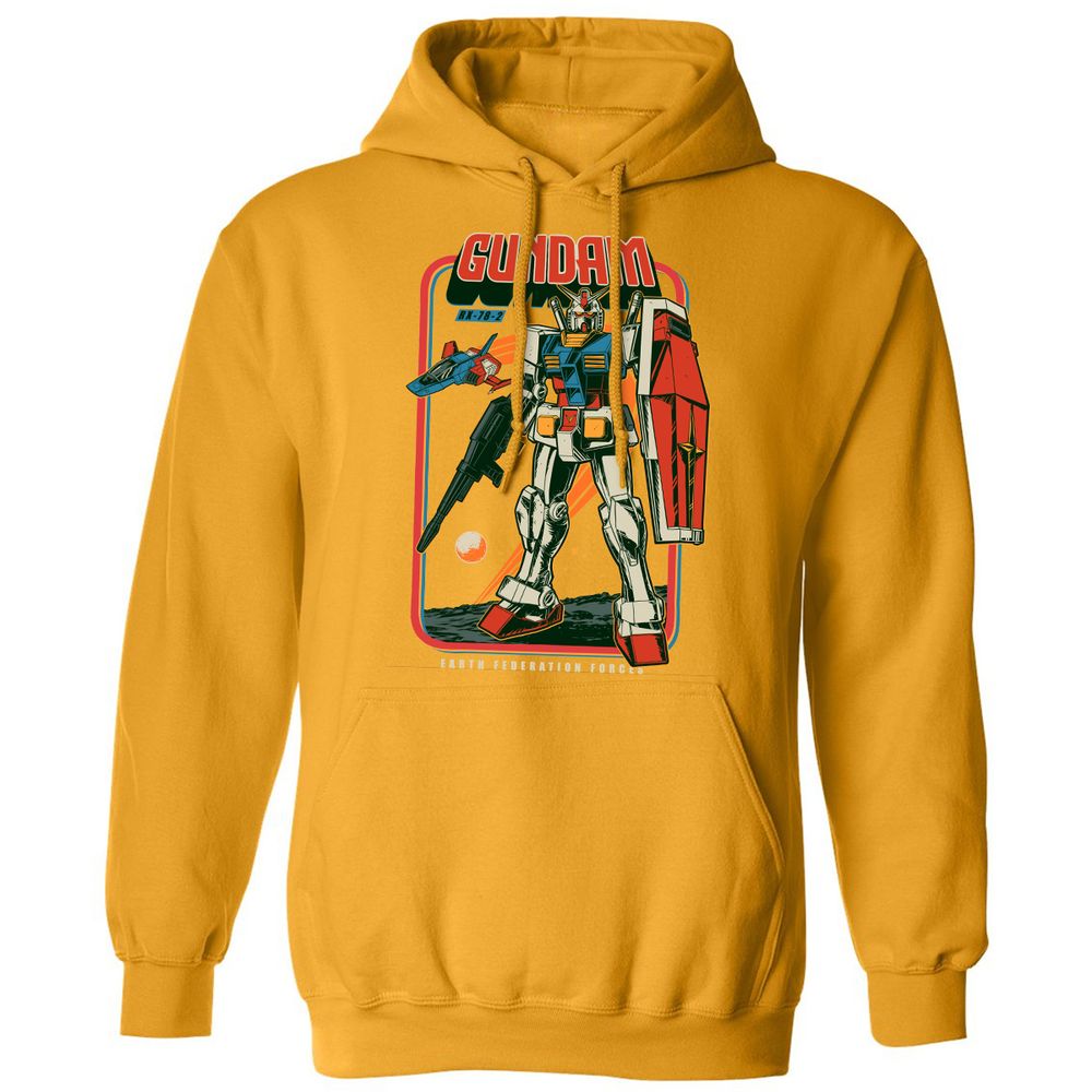 Classic Unisex Hoodie - LXW76KWU - Gold - 12