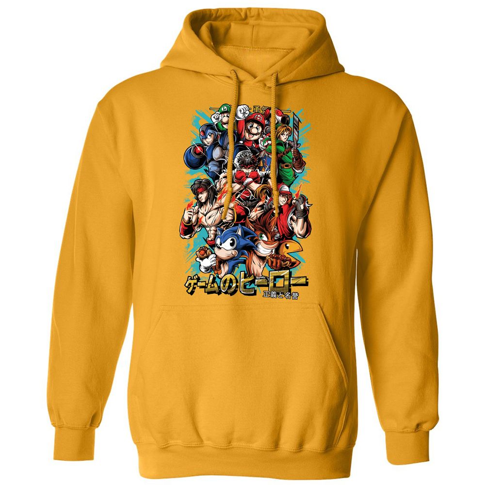 Classic Unisex Hoodie - RGVKNX31 - Gold - 12