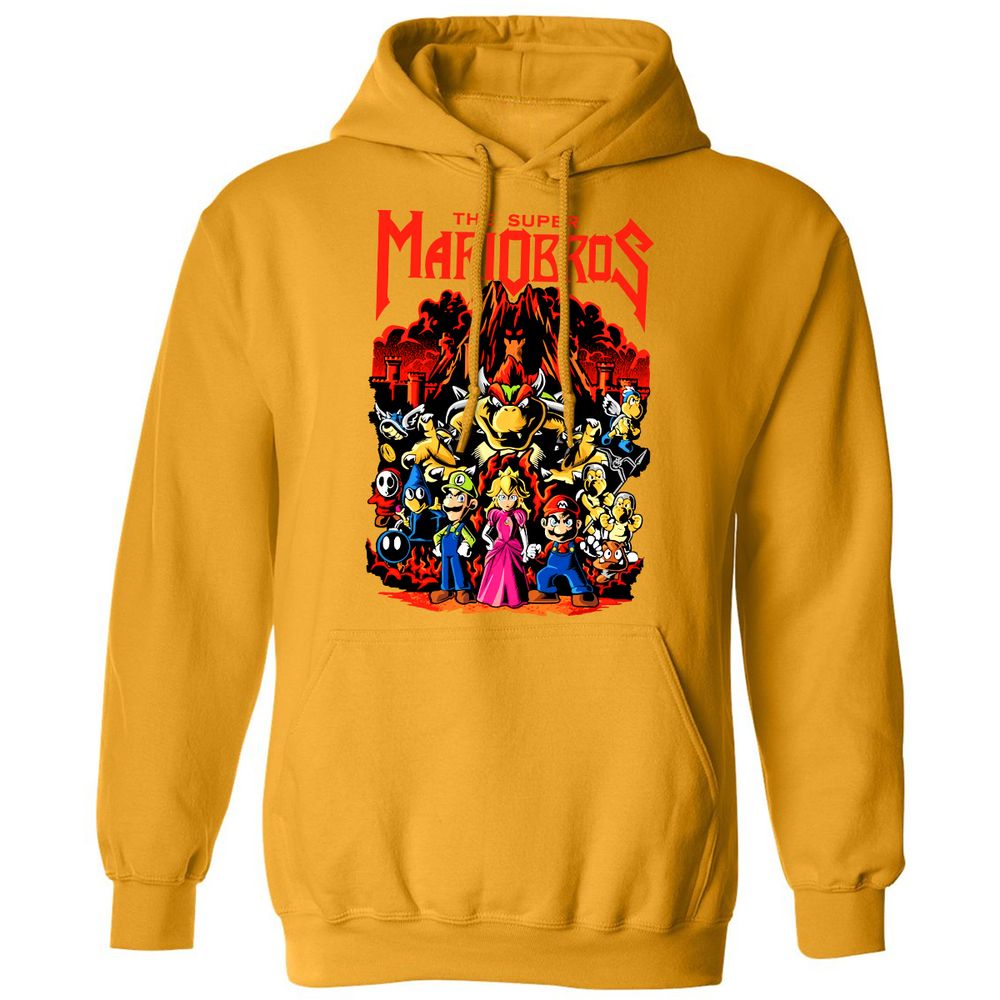 Classic Unisex Hoodie - SX6WQCYM - Gold - 12