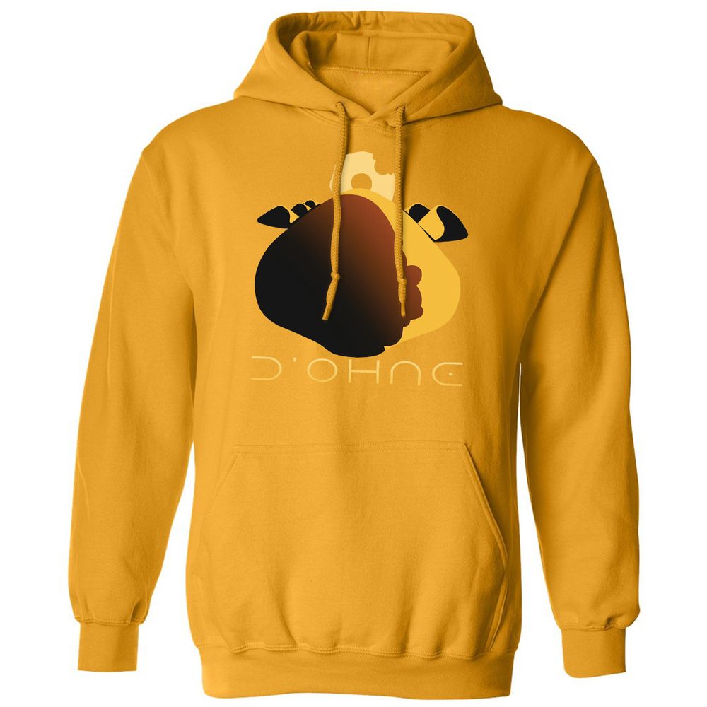 Classic Unisex Hoodie - KACZJ38S - Gold - 12