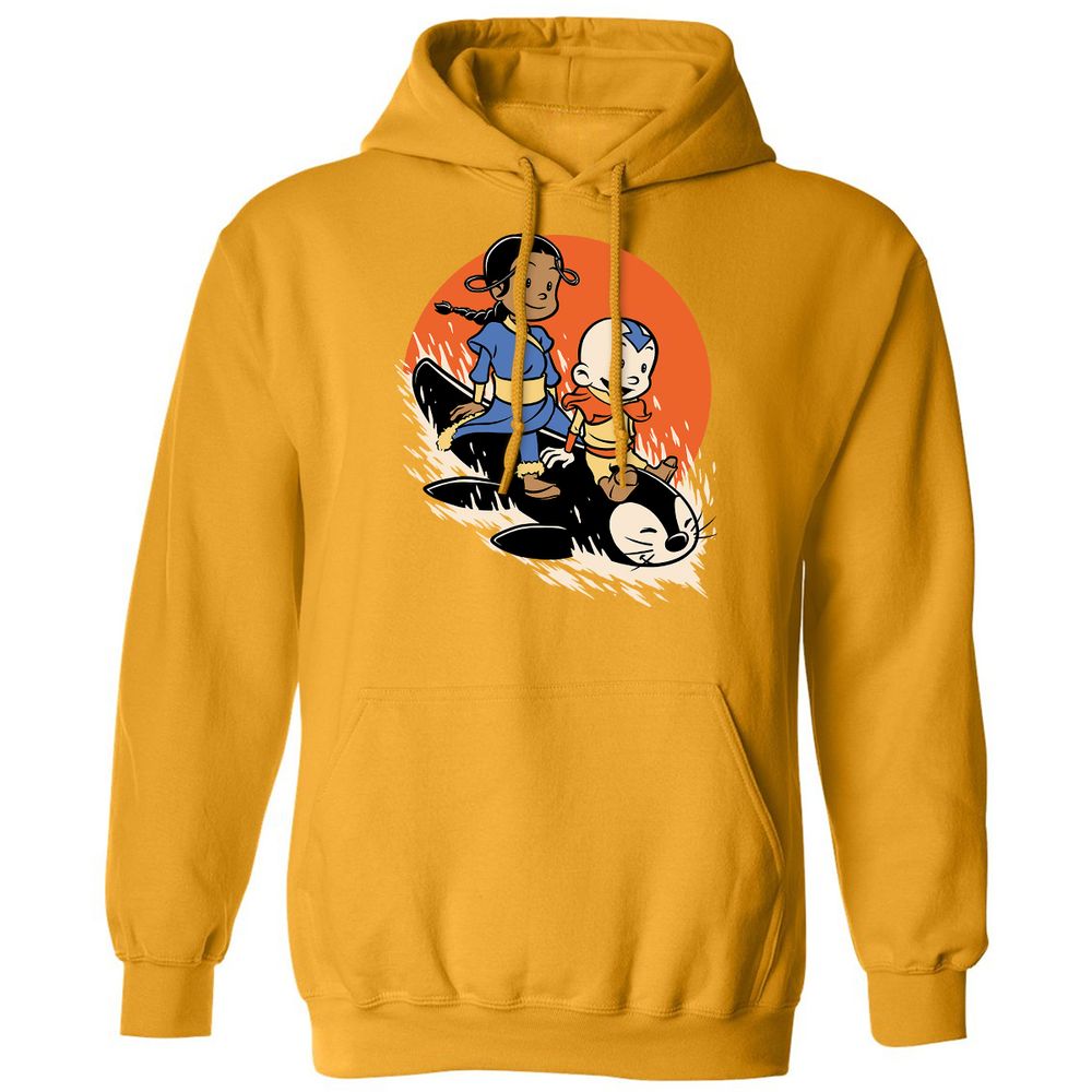 Classic Unisex Hoodie - TE9F5URM - Gold - 12