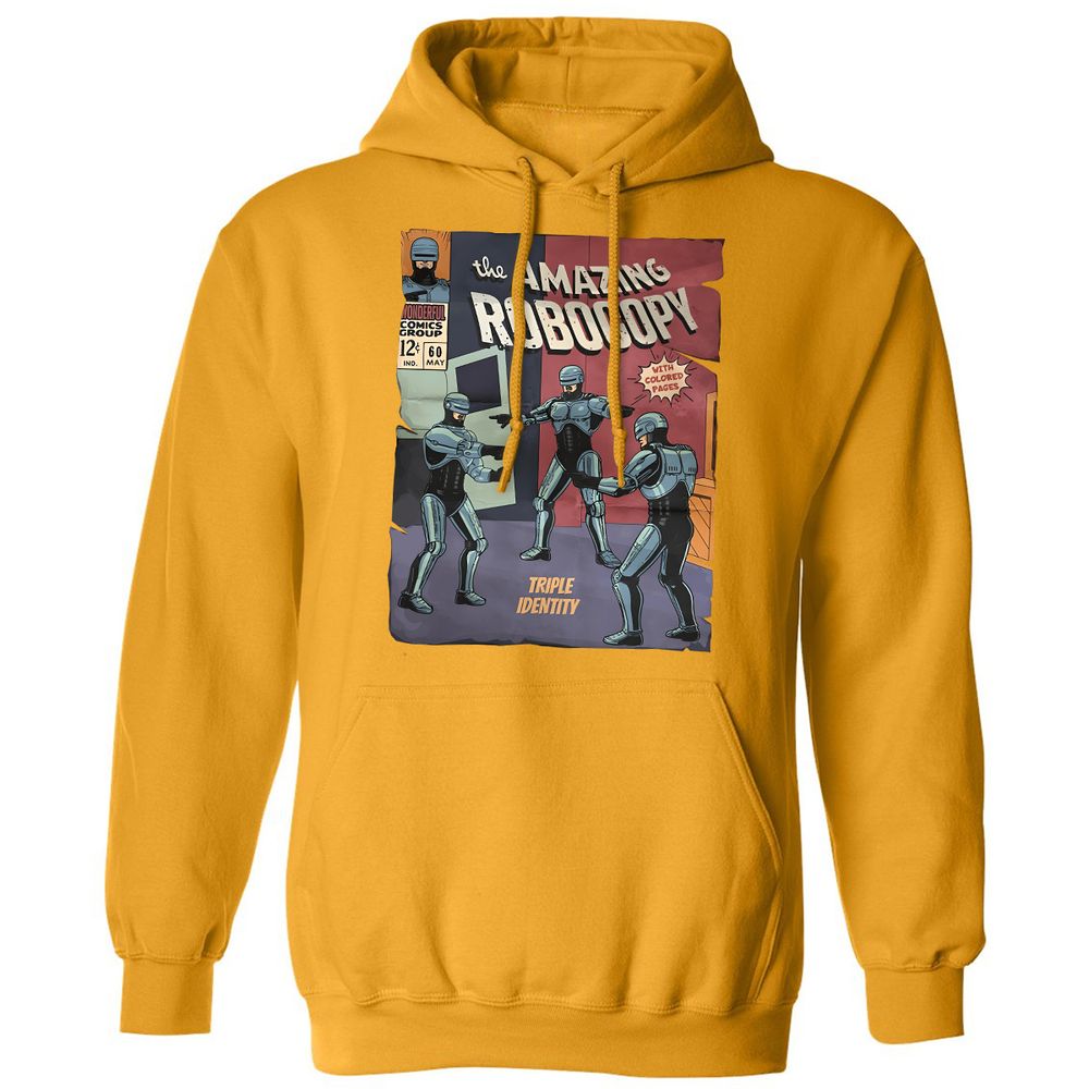 Classic Unisex Hoodie - QXF4KDHM - Gold - 12