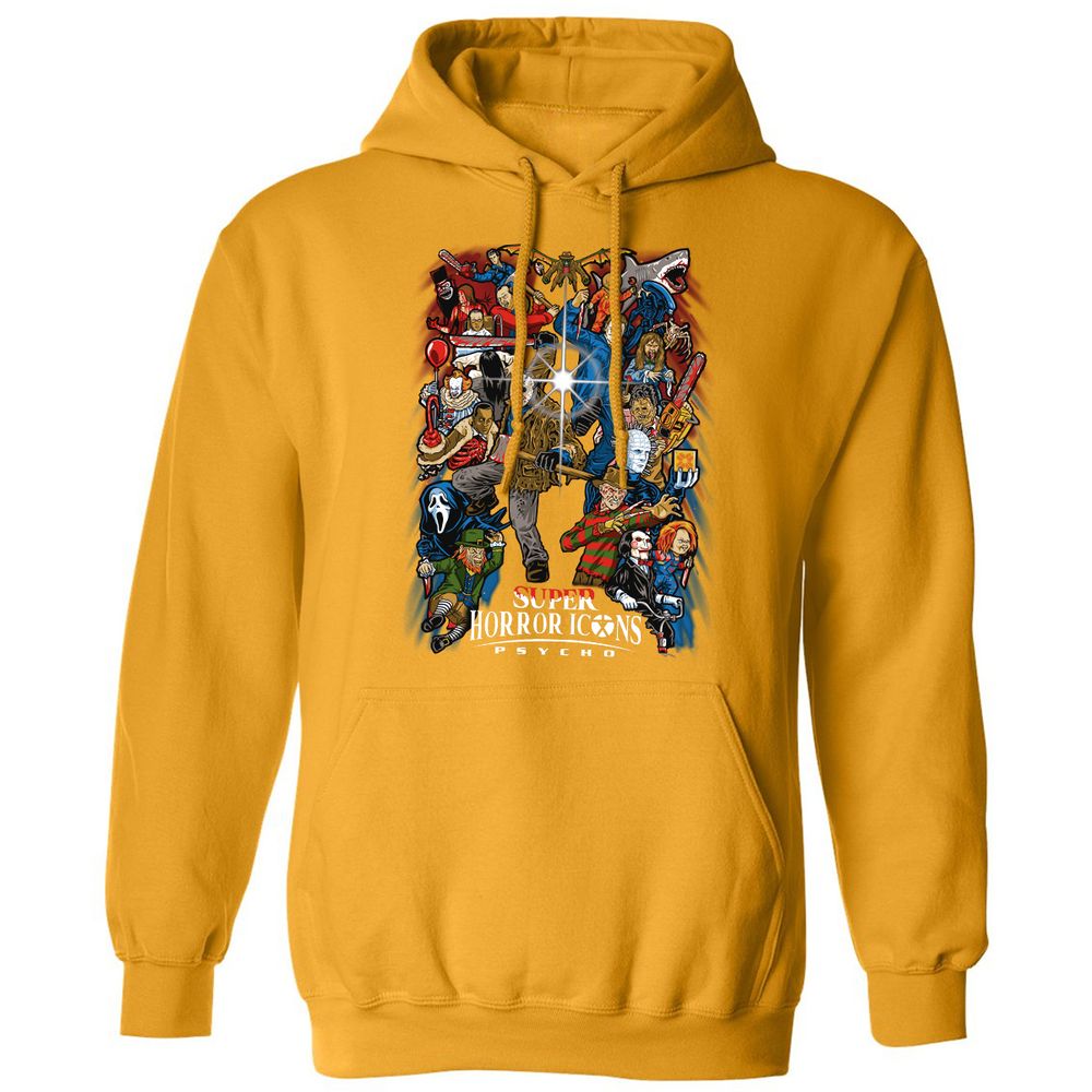 Classic Unisex Hoodie - F4CL4V3P - Gold - 12