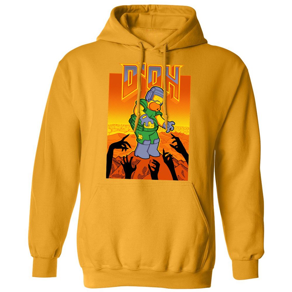 Classic Unisex Hoodie - 3CV7VQ1N - Gold - 12