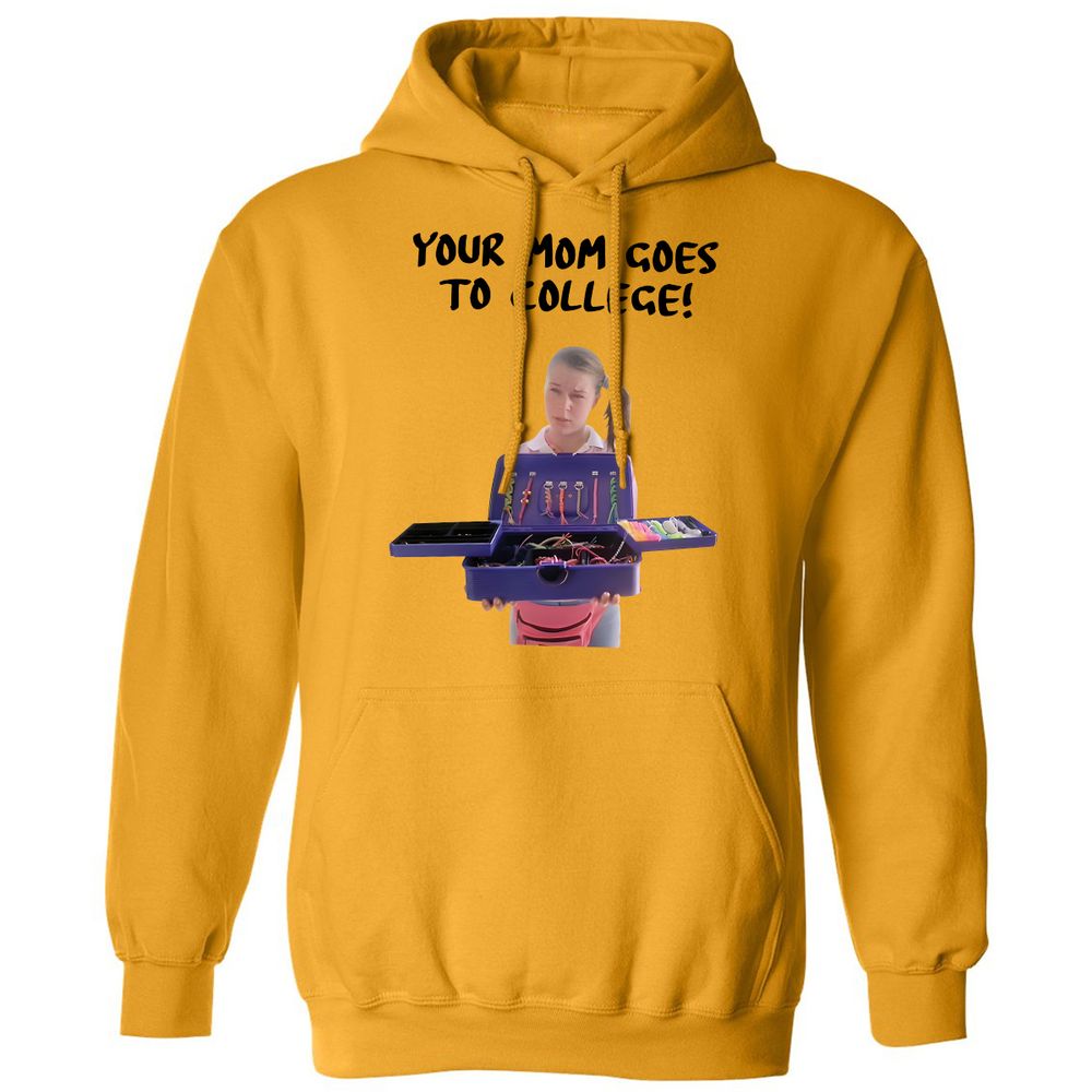 Classic Unisex Hoodie - BEH8XH8F - Gold - 12