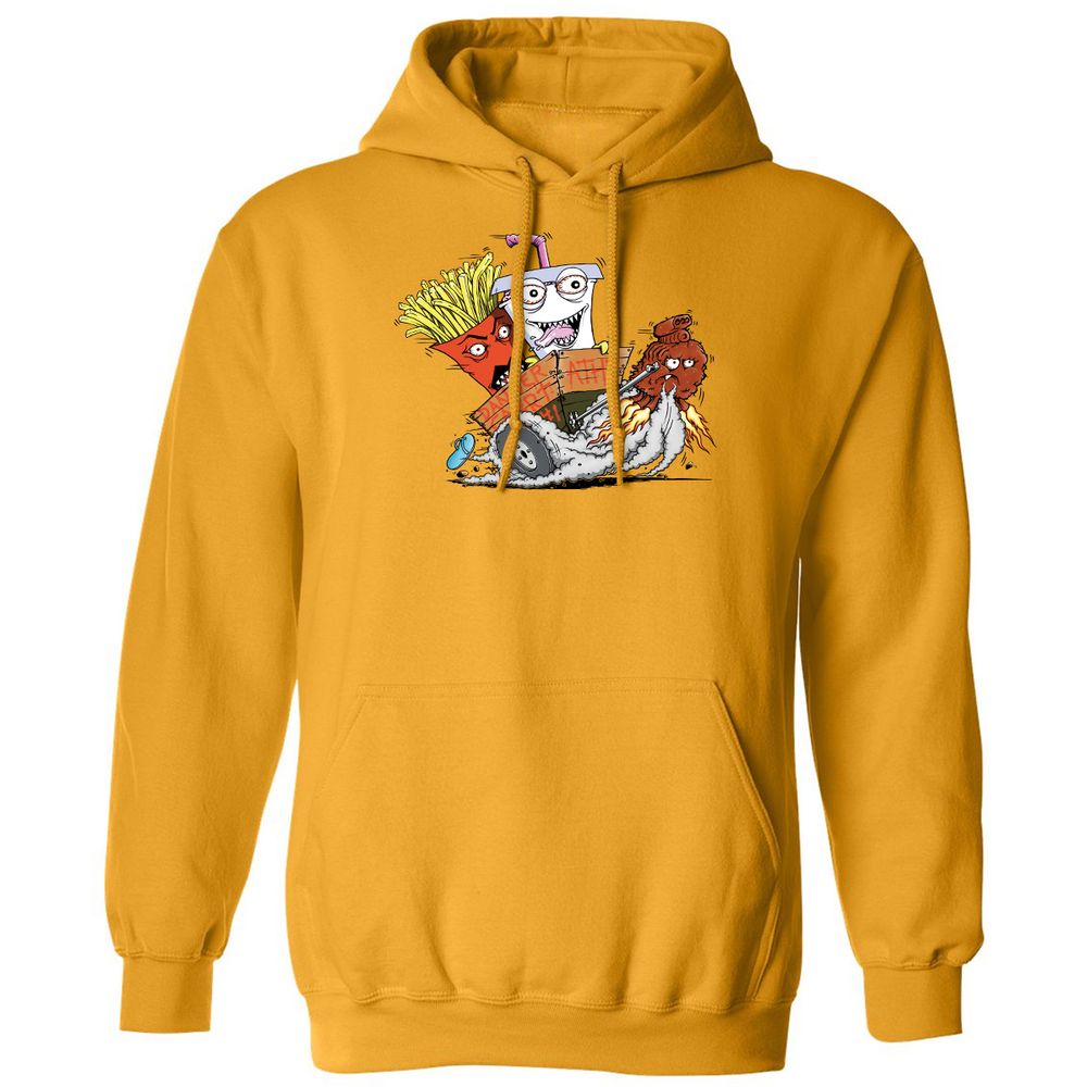 Classic Unisex Hoodie - UDCUZ7JG - Gold - 12