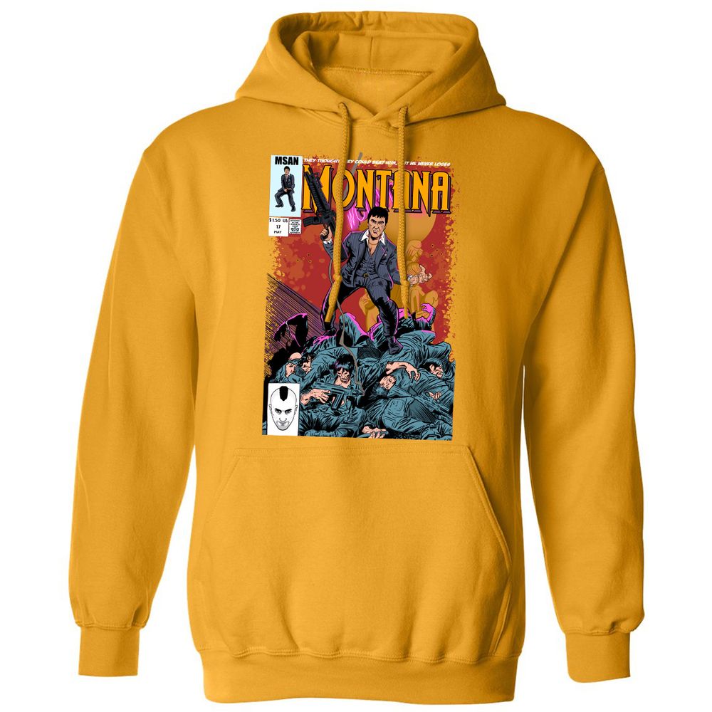 Classic Unisex Hoodie - 4DDXW1XT - Gold - 12