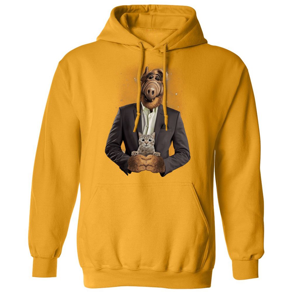 Classic Unisex Hoodie - S5J3W2GM - Gold - 12