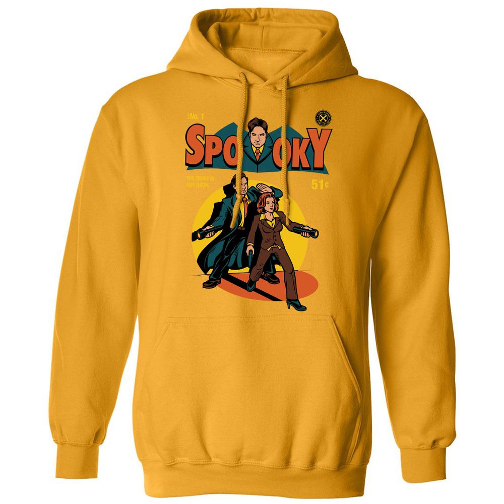 Classic Unisex Hoodie - 43AHSAUV - Gold - 12