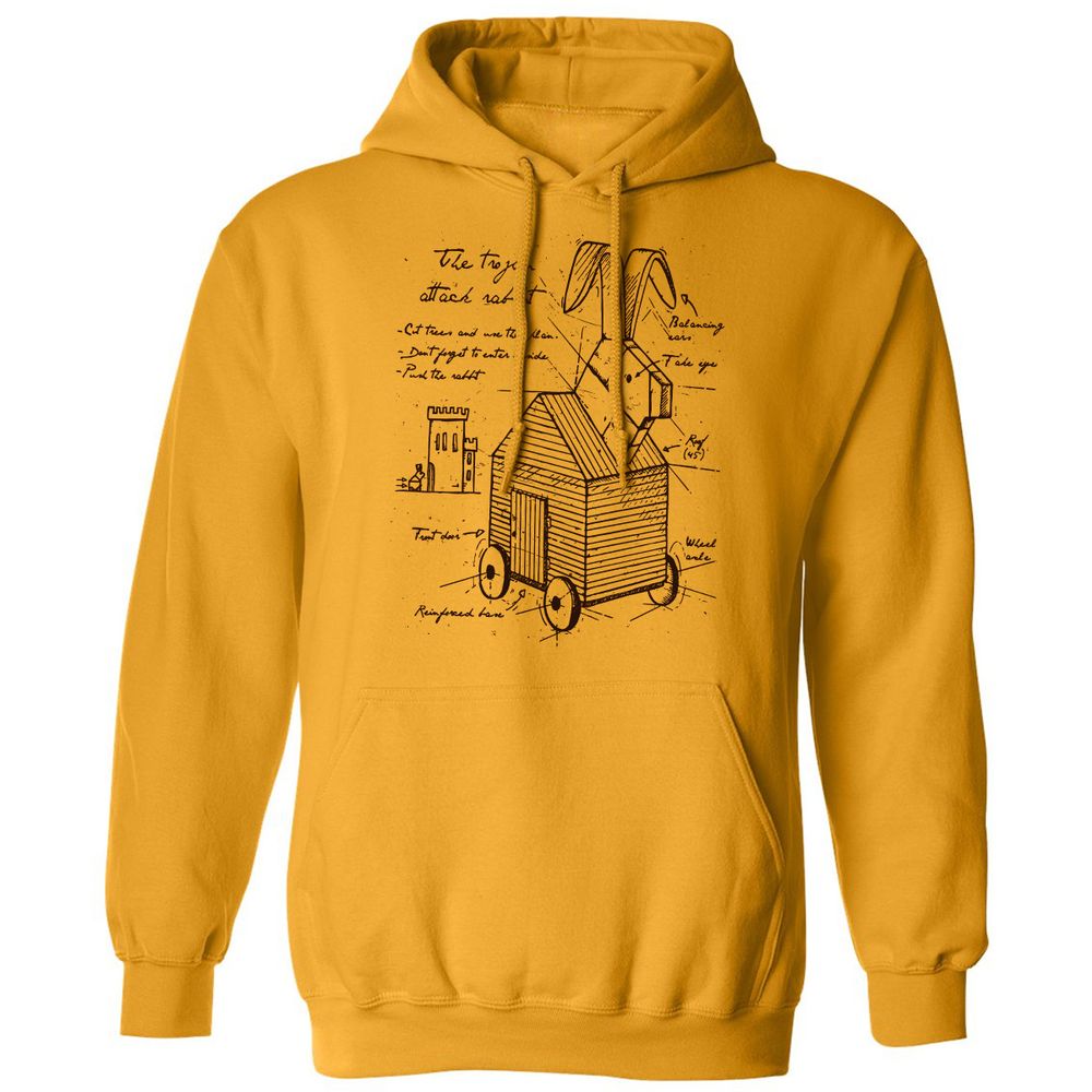 Classic Unisex Hoodie - TGKH2AWL - Gold - 12