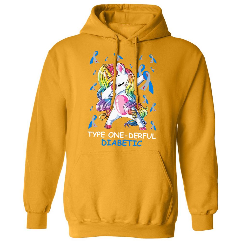 Classic Unisex Hoodie - YZHD41LQ - Gold - 12