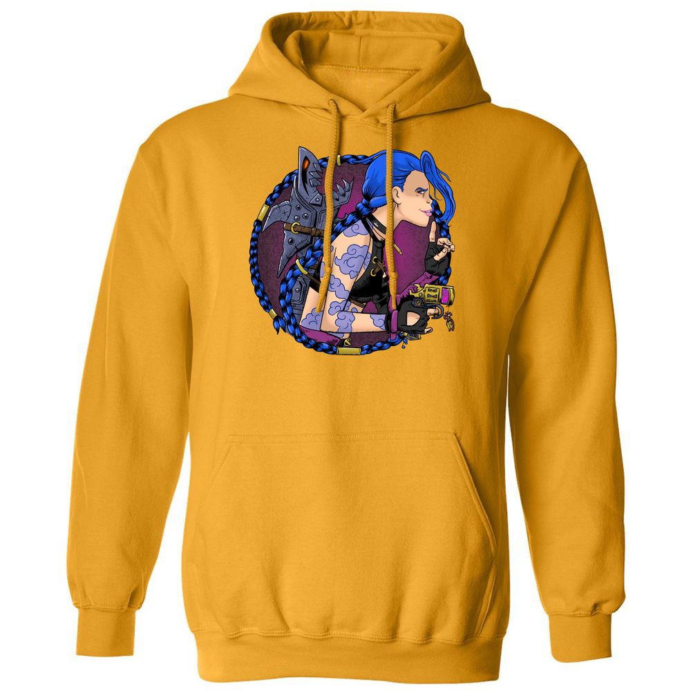 Classic Unisex Hoodie - 28SCEAEZ - Gold - 12