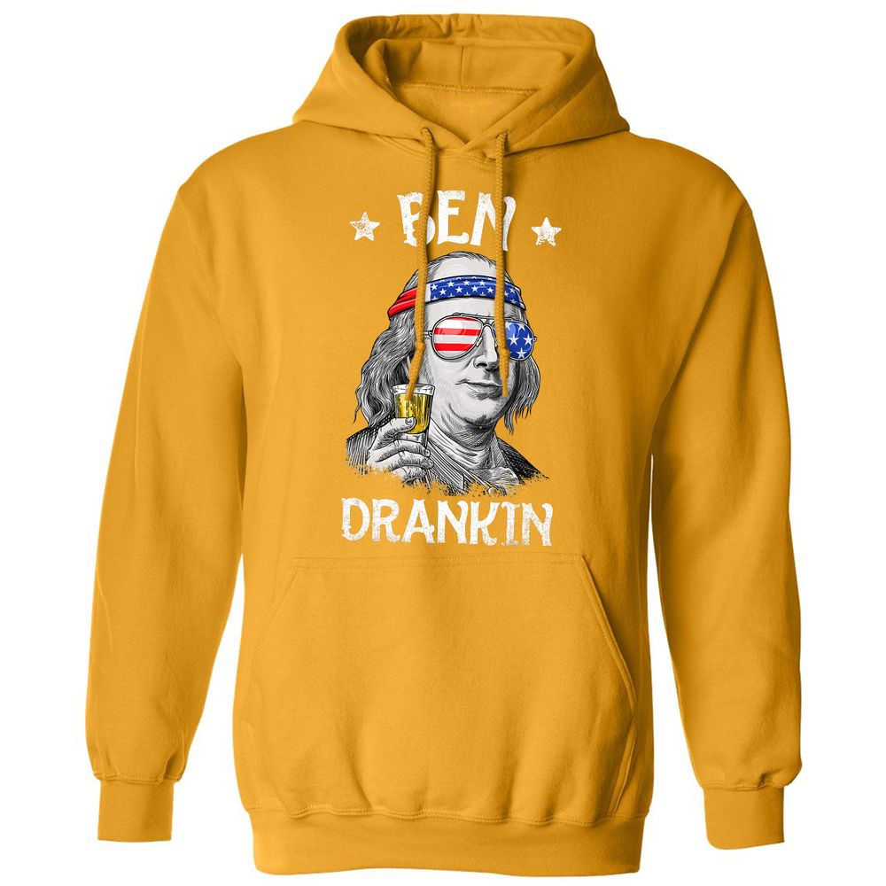Classic Unisex Hoodie - LLB31KXU - Gold - 12