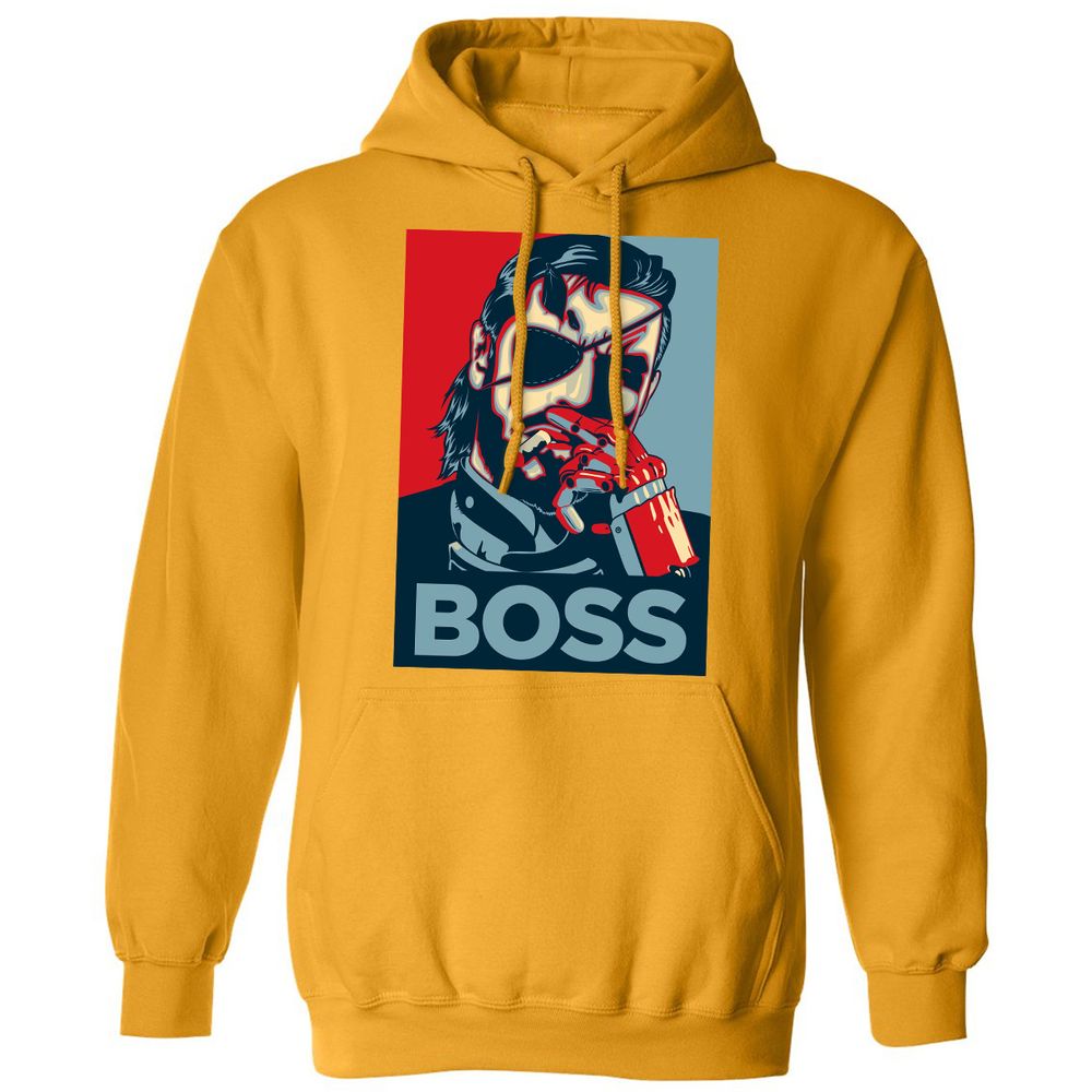 Classic Unisex Hoodie - 846NVE49 - Gold - 12