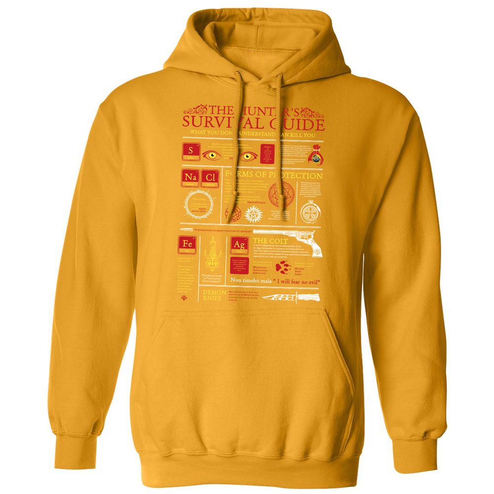 Classic Unisex Hoodie - M68U7N92 - Gold - 12