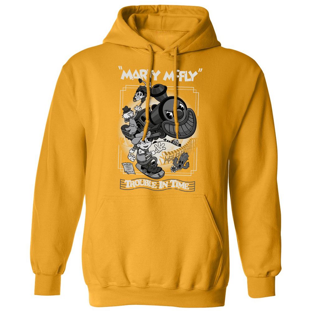 Classic Unisex Hoodie - F4CN3LKA - Gold - 12