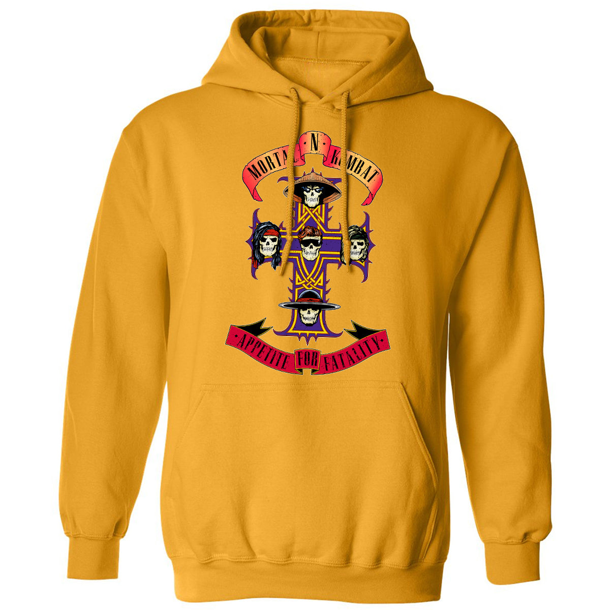 Classic Unisex Hoodie - 63EMDFJN - Gold - 12