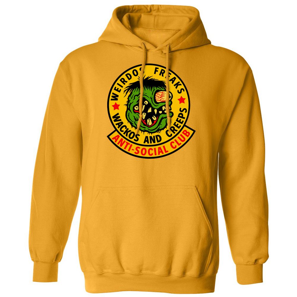 Classic Unisex Hoodie - DV5QBQXL - Gold - 12