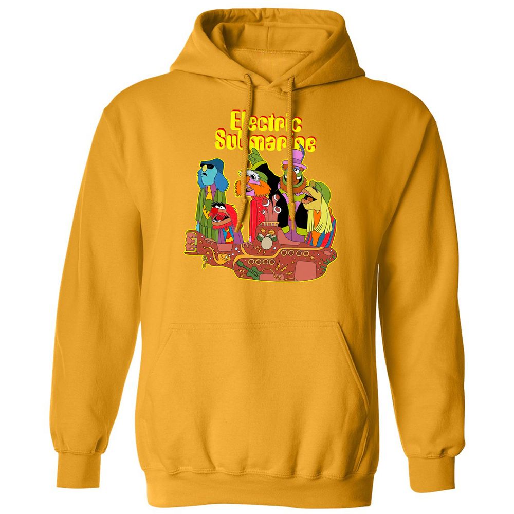 Classic Unisex Hoodie - V63CZ3DW - Gold - 12