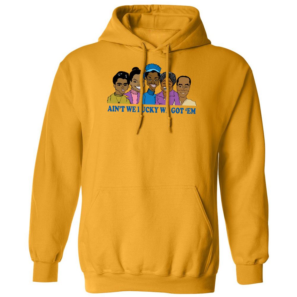 Classic Unisex Hoodie - SDKB9CYT - Gold - 12