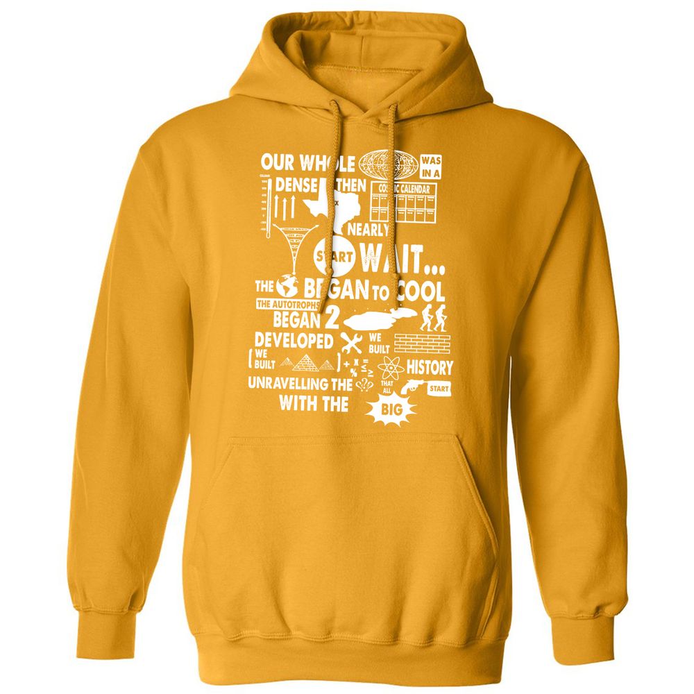 Classic Unisex Hoodie - UXTWLW9A - Gold - 12