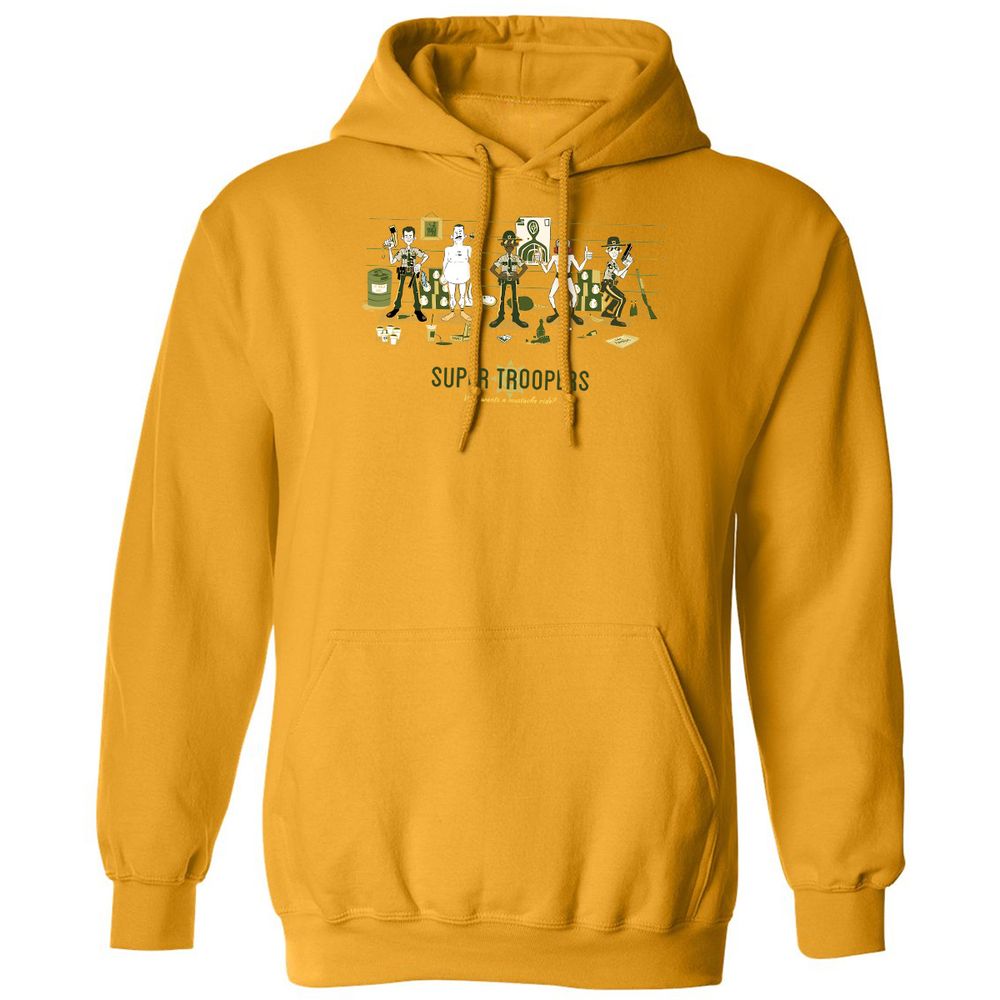 Classic Unisex Hoodie - 3CELP44L - Gold - 12