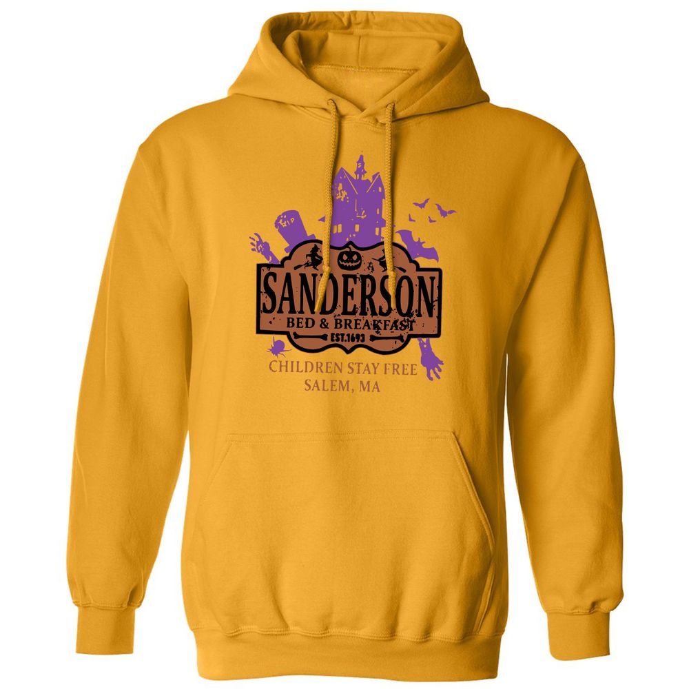 Classic Unisex Hoodie - 122XHB38 - Gold - 12