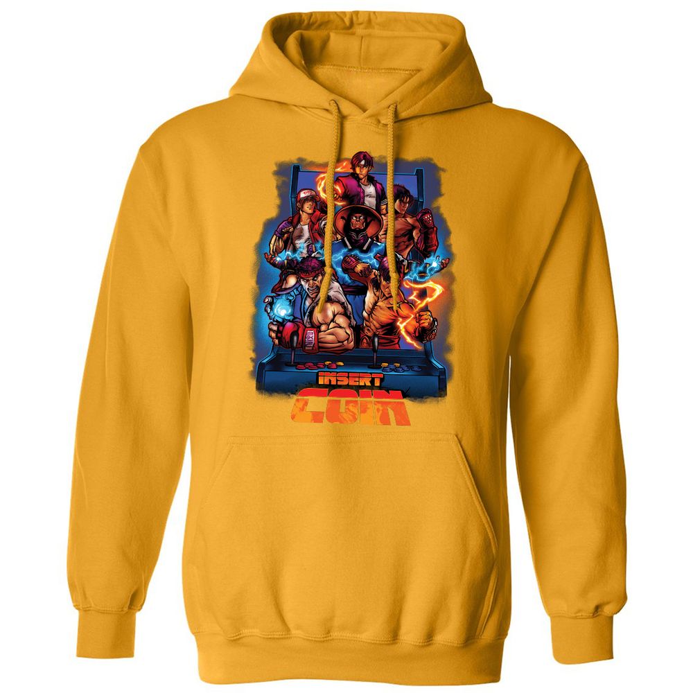 Classic Unisex Hoodie - 2V34TBUQ - Gold - 12