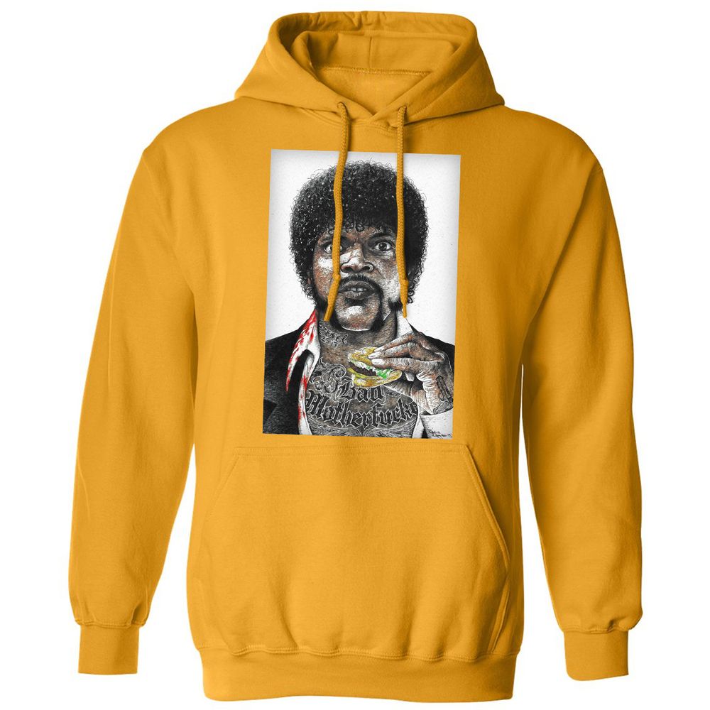 Classic Unisex Hoodie - VK7AJF1J - Gold - 12