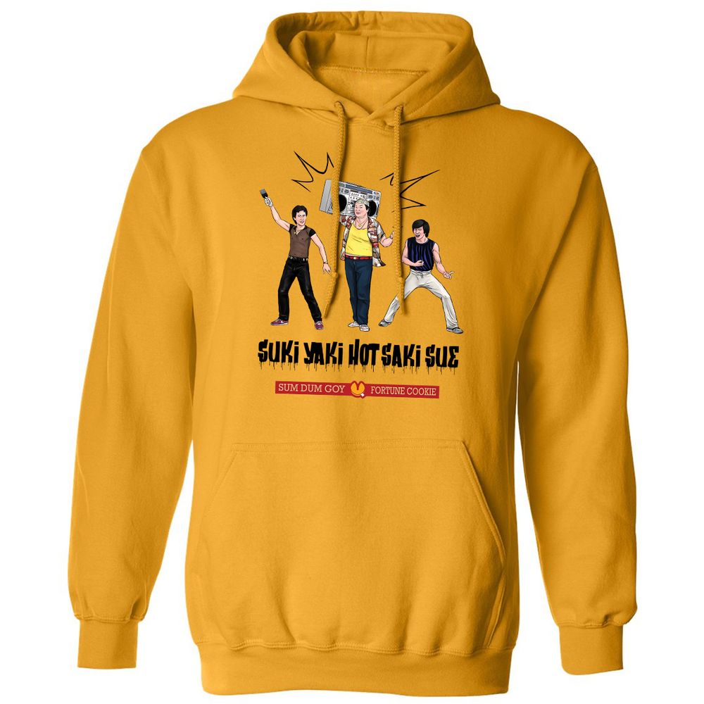 Classic Unisex Hoodie - CE93XBFW - Gold - 12