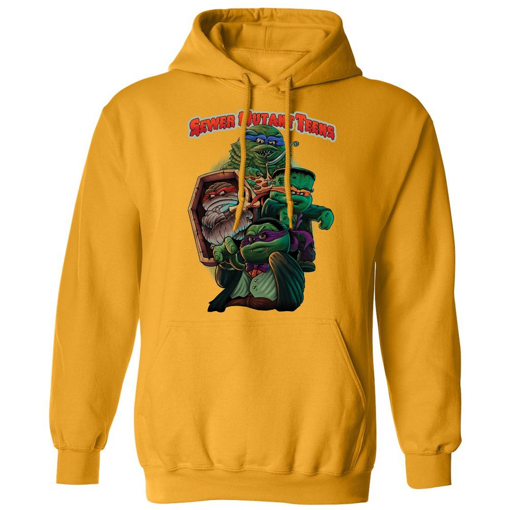 Classic Unisex Hoodie - 6U591M37 - Gold - 12