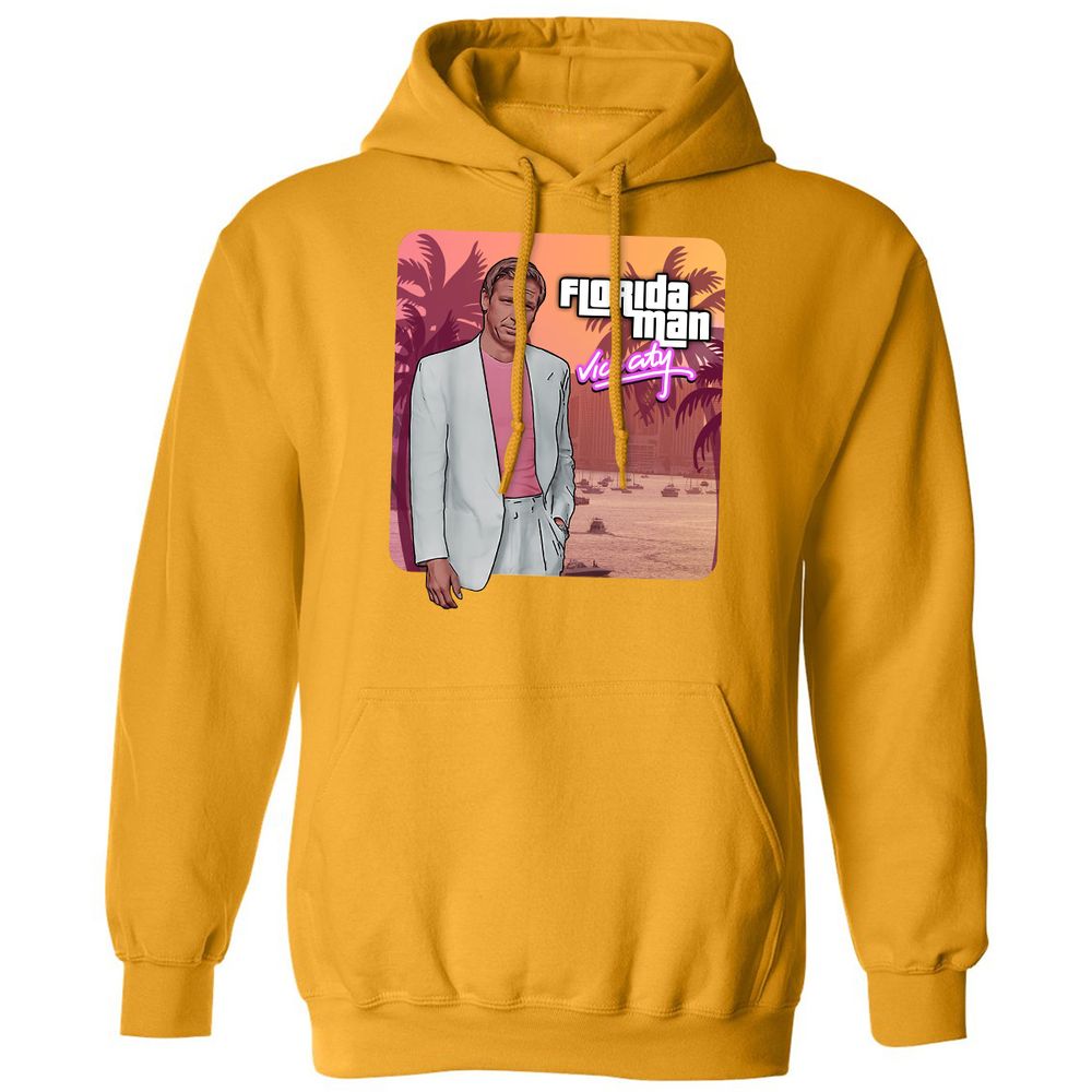 Classic Unisex Hoodie - CYQ6CJ9K - Gold - 12