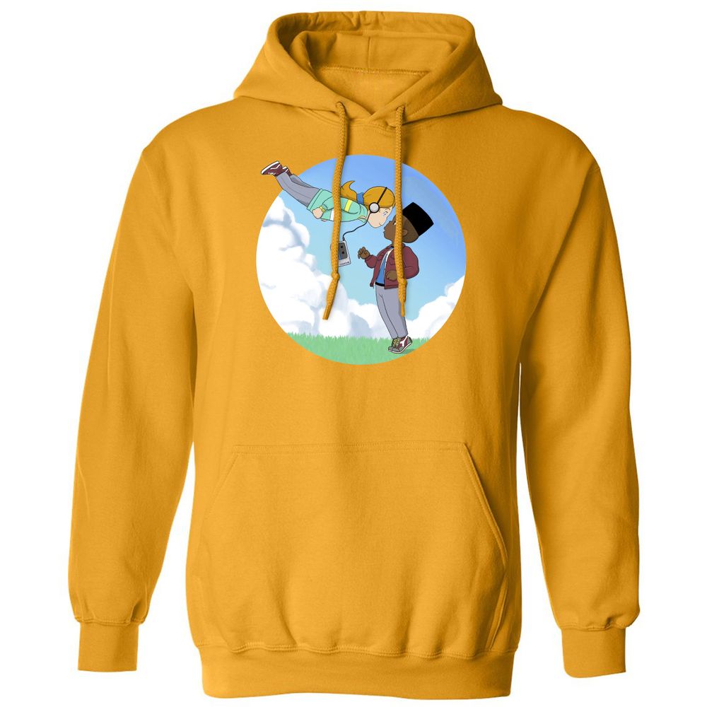 Classic Unisex Hoodie - C2LHYQK5 - Gold - 12