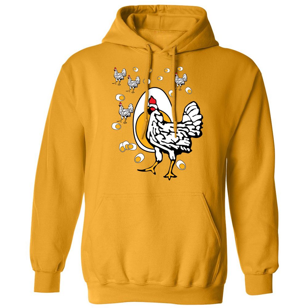 Classic Unisex Hoodie - 9E4PCH5Q - Gold - 12