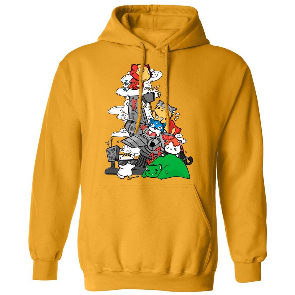 Classic Unisex Hoodie - 5BBVJYMJ - Gold - 12