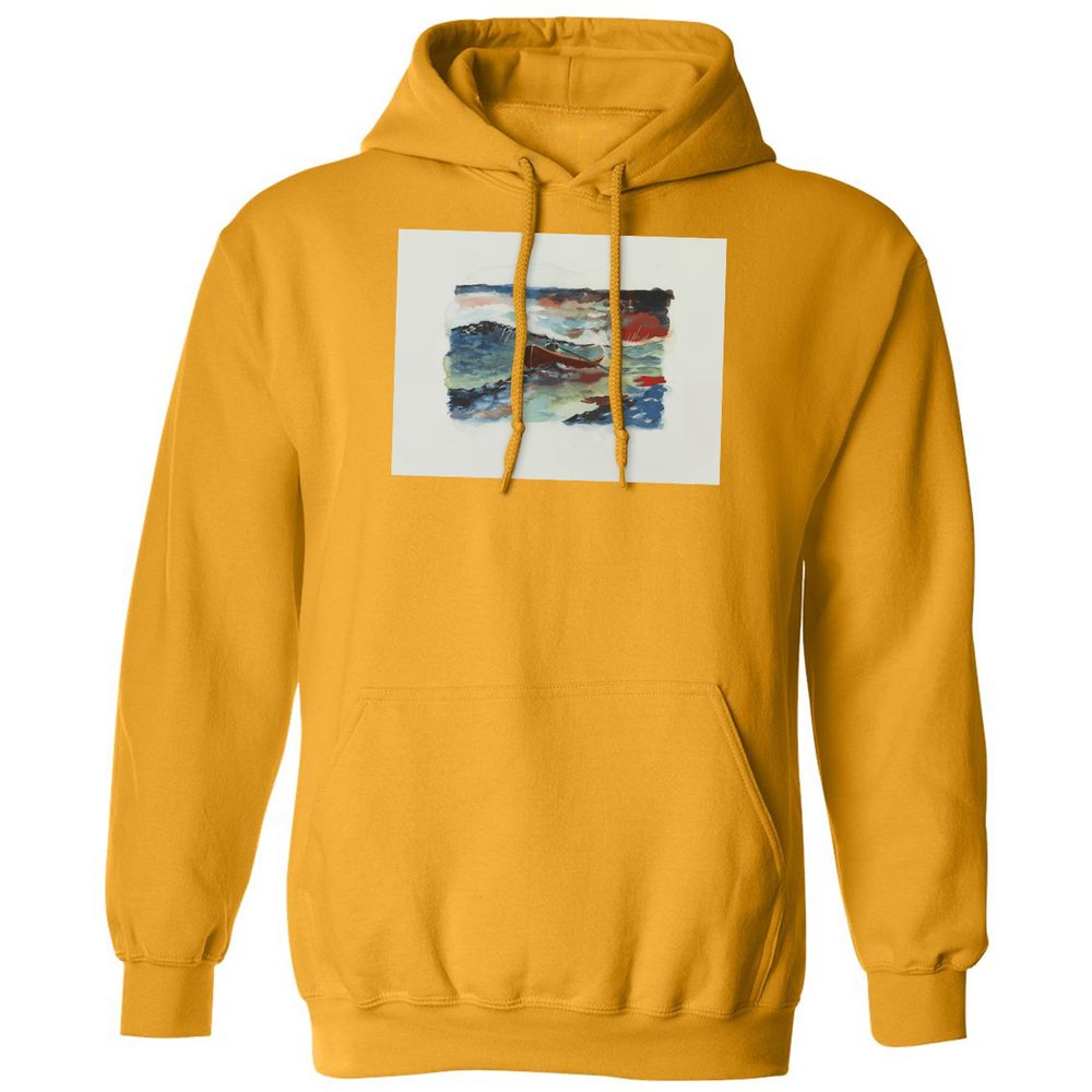 Classic Unisex Hoodie - K7Z9Q76R - Gold - 12