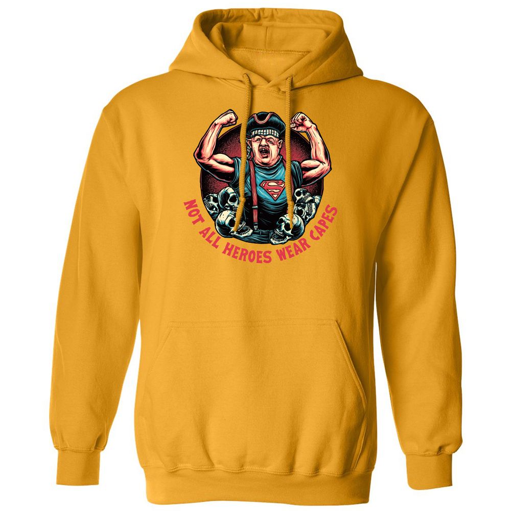 Classic Unisex Hoodie - T7QCBUWT - Gold - 12