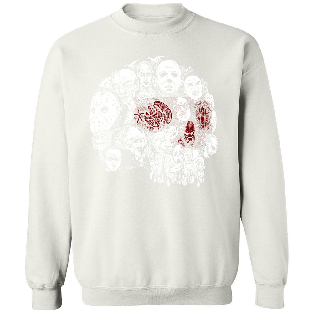 Classic Unisex Sweatshirt - XC6HJ9ZD - White - 12