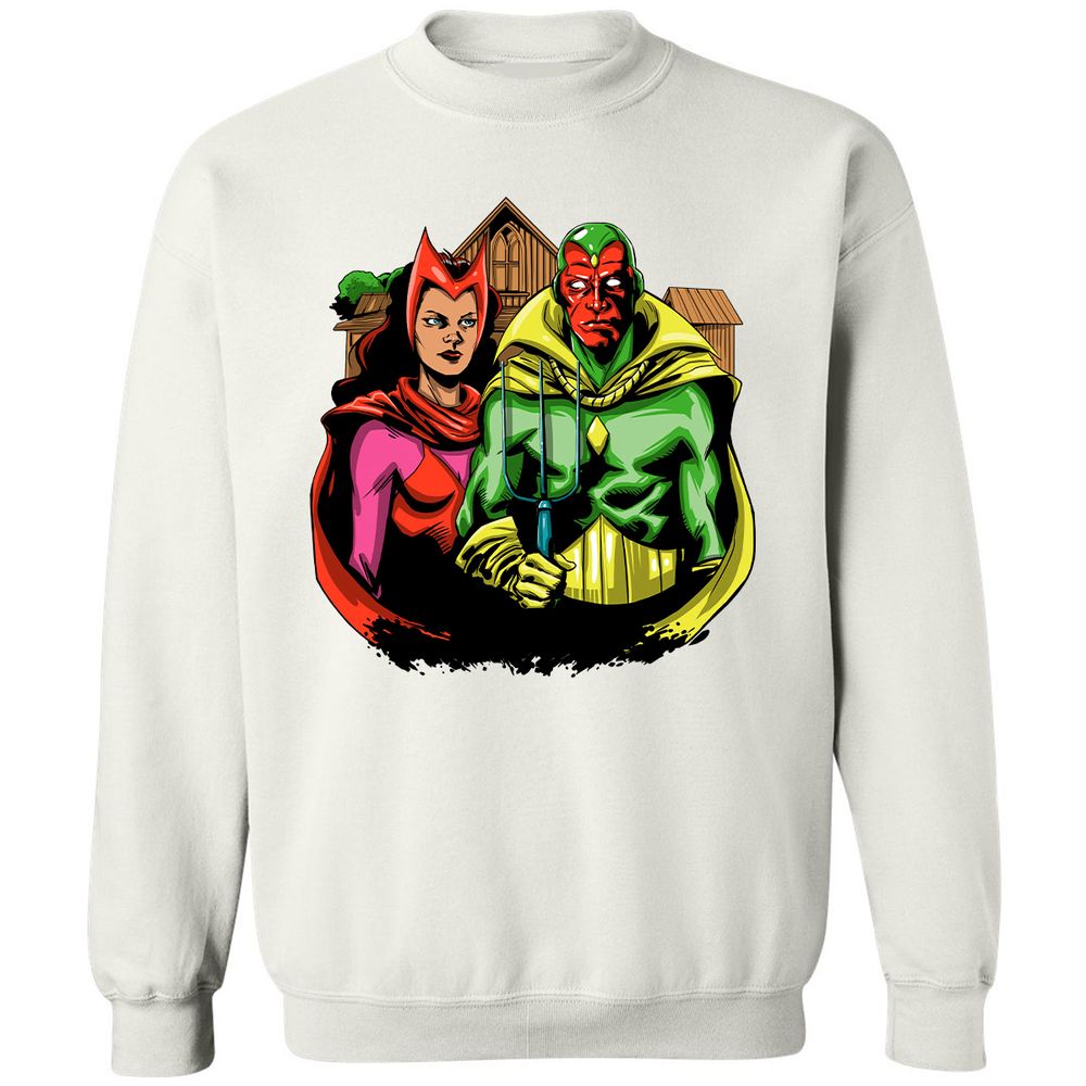 Classic Unisex Sweatshirt - 9W2M5JM7 - White - 12