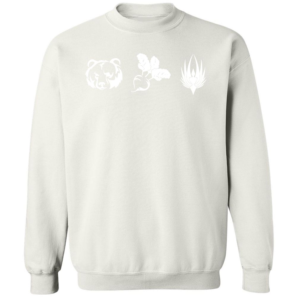 Classic Unisex Sweatshirt - 44KKNT4Q - White - 12
