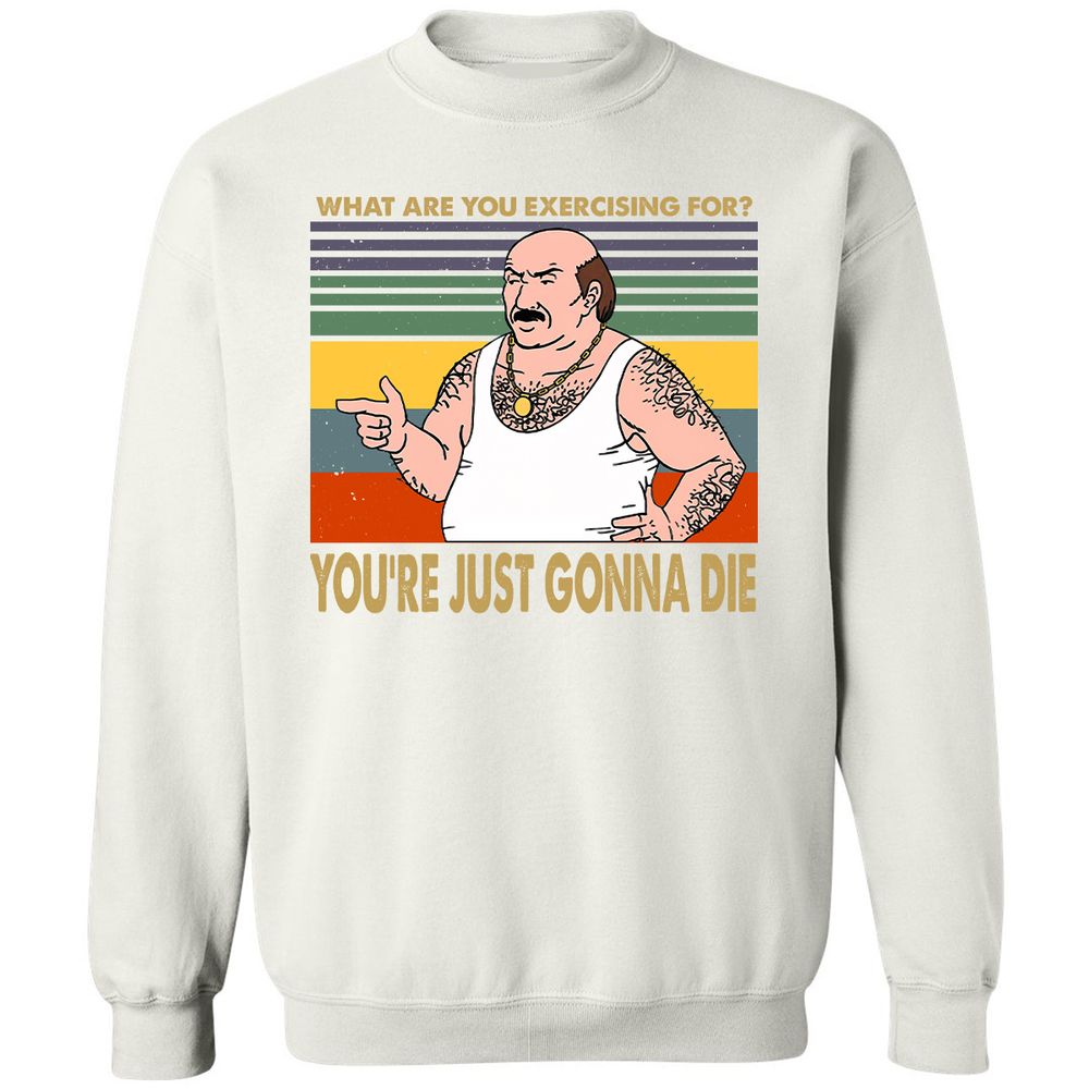 Classic Unisex Sweatshirt - S8P69CRE - White - 12
