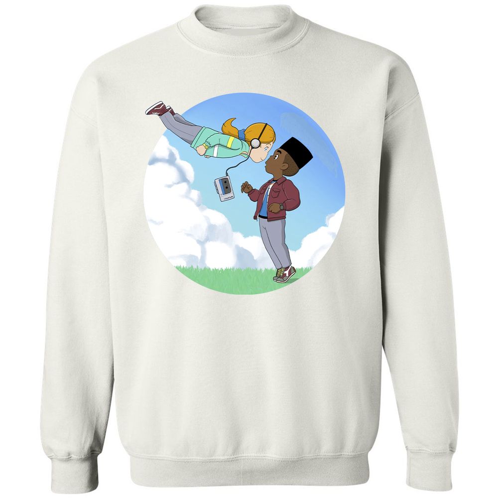 Classic Unisex Sweatshirt - Z8NKBKWB - White - 12