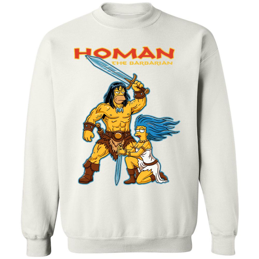 Classic Unisex Sweatshirt - 62KC3DBE - White - 12